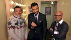 Иван, Митя и Александр Олешко разгадывают сканворд. Пролог. Вечерний Ургант. Фрагмент выпуска от 10.12.2015