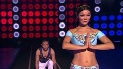 Марина Ким и Василий Онищенко — «Аладдин». Художественная гимнастика. Без страховки. Фрагмент выпуска от 07.02.2016