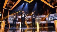 Родион Трусов, Давид Саникидзе, Роман Мишуков. «Тополя». Поединки. Команда Пелагеи. Голос.Дети-1. Фрагмент выпуска от 11.04.2014