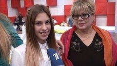 «Когда Дима Билан повернулся, у меня как будто температура сразу поднялась!» Сюзанна Мхитарян. Интервью после Слепого прослушивания. Голос.Дети-1