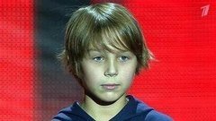 Ален Ершов. «Красный конь». Голос.Дети-1. Слепое прослушивание. Фрагмент выпуска от 14.03.2014