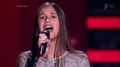 Александра Мостовяк. «Stand Up For Love». Голос.Дети-3. Слепое прослушивание. Фрагмент выпуска от 20.02.2016