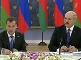 Россия и Белоруссия подписали пакет соглашений о сотрудничестве в ядерной энергетике и ценах на газ