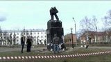 В подмосковном Орехово-Зуеве выясняют, что случилось с памятником Александру Сергеевичу Пушкину