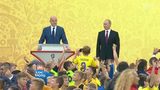 В День города Владимир Путин посетил «Лужники» — главную арену будущего ЧМ по футболу