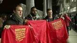 Болельщики английского клуба «Манчестер-Юнайтед» увезут с собой из России сувениры
