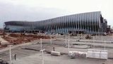 В Симферополе построено уникальное архитектурное сооружение — терминал аэропорта в виде морской волны