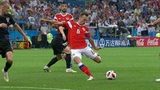 Гол Дениса Черышева в ворота команды Хорватии может быть признан лучшим на Чемпионате мира по футболу FIFA 2018 в России™
