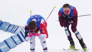 Десятая олимпийская медаль российских спортсменов — лыжники взяли «серебро» в эстафете «4 по 10»