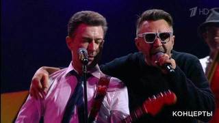 Валерий Сюткин и Сергей Шнуров — «Рок-н-ролл». «То, что надо». Юбилейный концерт Валерия Сюткина. Фрагмент выпуска от 01.12.2018