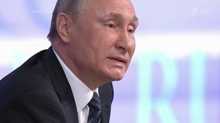 Владимир Путин: «Нам зачем в Сирии база? Если надо кого-то достать, мы и так достанем». Фрагмент Большой пресс-конференции от 17.12.2015