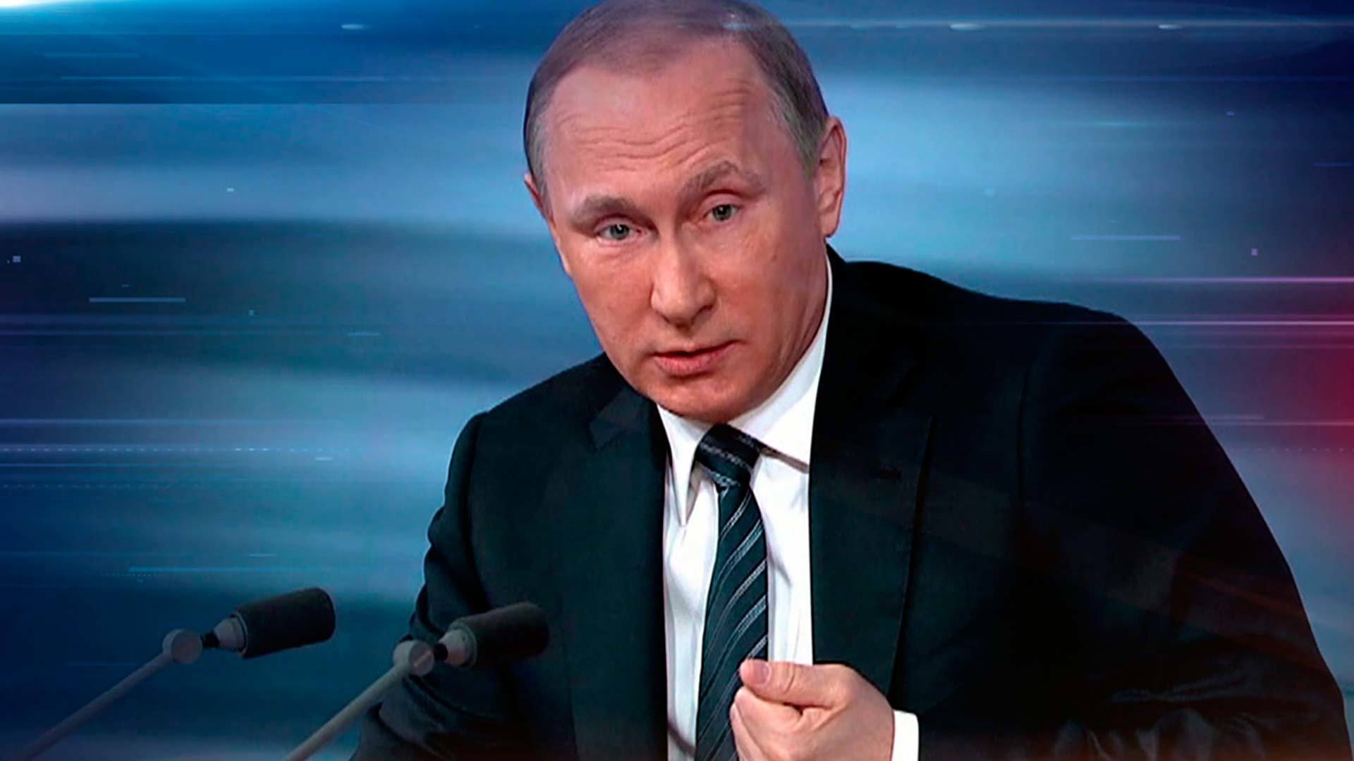 Пресс-конференция Президента Российской Федерации Владимира Путина. Прямая трансляция