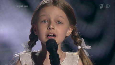 Таисия Подгорная. «Оренбургский пуховый платок». Голос.Дети-3. Финал. Фрагмент выпуска от 29.04.2016