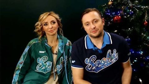 Татьяна Навка и Артем Михалков. Тренировка. Фрагмент выпуска от 29.12.2013