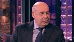 Президент Российской академии телевидения Михаил Швыдкой. Вечерний Ургант. Фрагмент выпуска от 12.11.2012