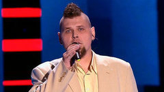 Михаил Озеров. «Honesty». Голос-4. Слепое прослушивание. Фрагмент выпуска от 18.09.2015