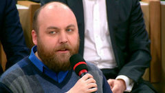 Петр Шкуматов: Она взяла сумку и ударила меня по капоту! Время покажет. Фрагмент выпуска от 16.03.2016