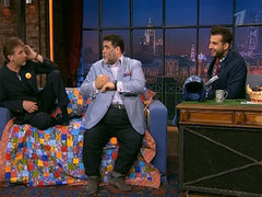 Актер Леонид Ярмольник и предприниматель Михаил Куснирович. Вечерний Ургант. Фрагмент выпуска от 17.05.2012