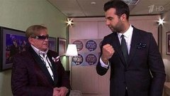 Тото Кутуньо принес Ивану санкционные продукты. Пролог. Вечерний Ургант. Фрагмент выпуска от 19.11.2014