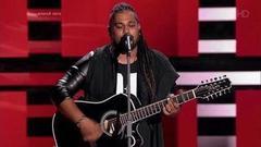 Хенсли Пойнен. «Wake Me Up». Голос-5. Слепое прослушивание. Фрагмент выпуска от 07.10.2016