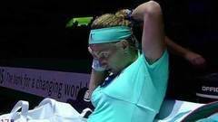 Ради победы в матче российская теннисистка отрезала волосы прямо во время игры. Хиты интернета