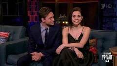 Победители шоу «Ледниковый период» Аделина Сотникова и Александр Соколовский. Вечерний Ургант. Фрагмент выпуска от 27.12.2016