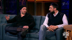 Актеры Али Алиев и Александр Голубков. Вечерний Ургант. Фрагмент выпуска от 21.03.2017