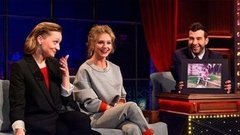 Кристина Асмус и Екатерина Вилкова. Вечерний Ургант. 468 выпуск от 27.04.2015