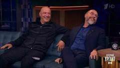 Актер Максим Суханов и режиссер Юрий Грымов. Вечерний Ургант. Фрагмент выпуска от 03.10.2017