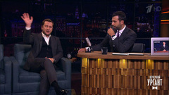 Ангелина Вовк и Резо Гигинеишвили. Вечерний Ургант. 865 выпуск от 04.10.2017