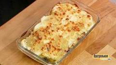Картофельная запеканка с курицей и сыром. Контрольная закупка. Фрагмент выпуска от 12.10.2017