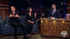 Марина Кравец и Ренарс Кауперс. Вечерний Ургант. 895 выпуск от 21.11.2017