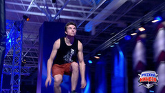 Михаил Белых. Финал. Первый этап. Русский ниндзя. Фрагмент выпуска от 28.01.2018