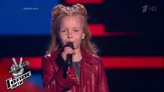 Мария Руденко. «Who's lovin' You». Голос.Дети-5. Слепое прослушивание. Фрагмент выпуска от 09.02.2018