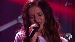 Нюша — «Ночь». Вечерний Ургант. Фрагмент выпуска от 09.02.2018