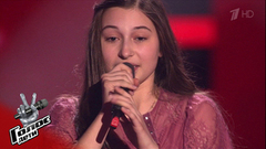 Алина Сидорова. «Я не отступлю». Голос.Дети-5. Слепое прослушивание. Фрагмент выпуска от 07.03.2018