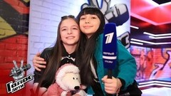 «Пошла к Валерию Меладзе, потому что нравятся его песни». Сара Абрамян. Интервью после Слепого прослушивания. Голос.Дети-5