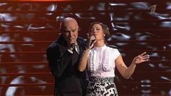 Эльмира Калимуллина и Сергей Мазаев (Моральный кодекс). «Где ты». Голос-1. Финал. Фрагмент выпуска от 29.12.2012