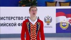 Александр Самарин выиграл бронзу Чемпионата России! Произвольная программа. Мужчины. Чемпионат России по фигурному катанию 2019