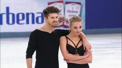 Александра Степанова и Иван Букин взяли серебро Чемпионата России! Произвольный танец. Танцы. Чемпионат России по фигурному катанию 2019