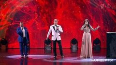 Лев Лещенко, Оксана Богословская, Александр Корецкий и Детский хор радио и телевидения России — «Пока горит свеча». Лев Лещенко. Концерт в день рождения. Фрагмент выпуска от 01.02.2019