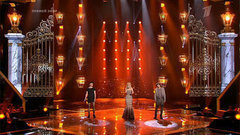 Валерия, Ксана Сергиенко и Александр Бон. «Pardonne-Moi Ce Сaprice D`Enfant». Голос-3. Полуфинал. Фрагмент выпуска от 19.12.2014