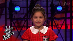 Анастасия Рогинская. «Я хожу в садик, у меня там есть женихи». Голос.Дети-6. Фрагмент выпуска от 22.02.2019