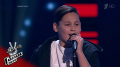 Егор Чичин. «Белый снег». Голос.Дети-6. Слепое прослушивание. Фрагмент выпуска от 01.03.2019