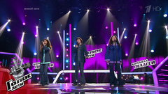 Рената Таирова, Артем Кукин и Анна Авазнели. «Stayin’ Alive». Голос.Дети-6. Поединки. Фрагмент выпуска от 29.03.2019