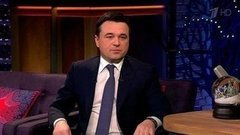 Губернатор Московской области Андрей Воробьёв. Вечерний Ургант. Фрагмент выпуска от 09.12.2015
