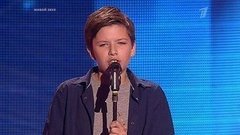 Егор Мартыненко. «Пароход». Голос.Дети-1. Слепое прослушивание. Фрагмент выпуска от 28.03.2014