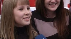 «Когда выходила — не волновалась, а на сцене было очень страшно!» Виктория Волкова. Интервью после Слепого прослушивания. Голос.Дети-1