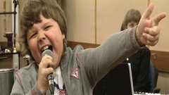 Илья Бортков на репетиции перед Слепыми прослушиваниями. Голос.Дети-1. Специальный репортаж