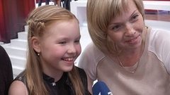 «Осуществилась мечта попасть в команду Пелагеи». Арина Петрова. Интервью после Слепого прослушивания. Голос.Дети-1